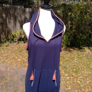 Venus Maxi Dress With Double Hand Front Pocket And Side Slits With Hoodie 🌷🌺